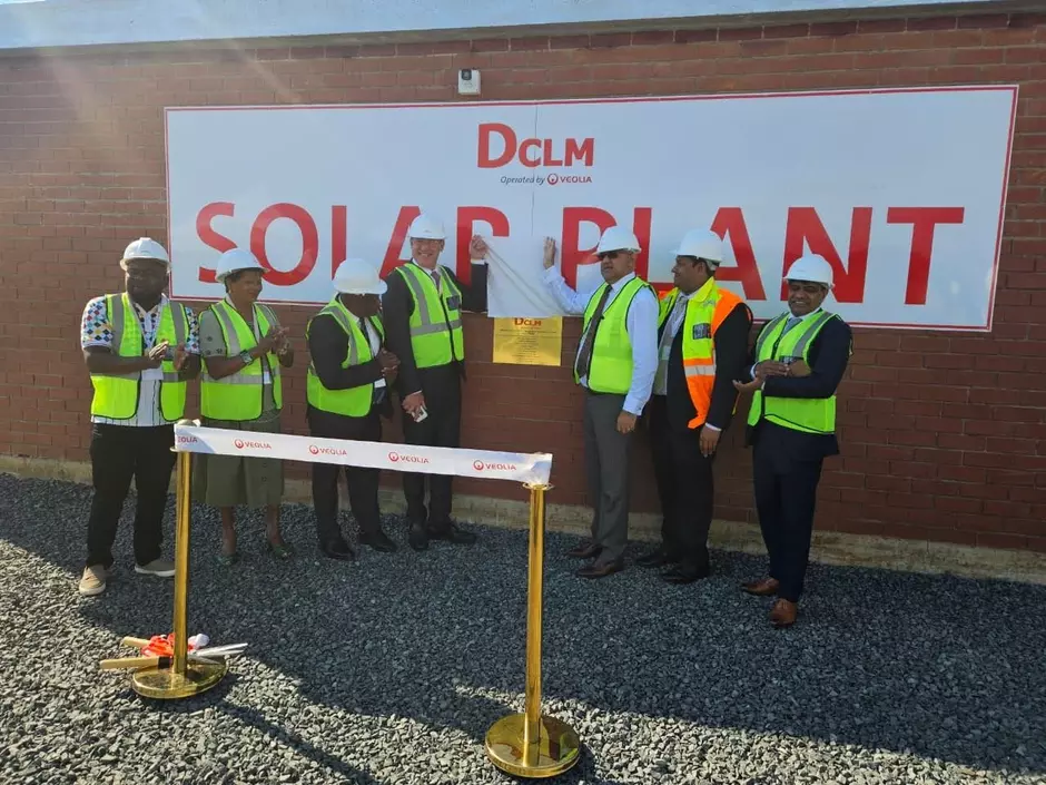 Veolia inaugurates South Africa’s first landfill solar farm and showcases water reuse solutions for Environmental Security