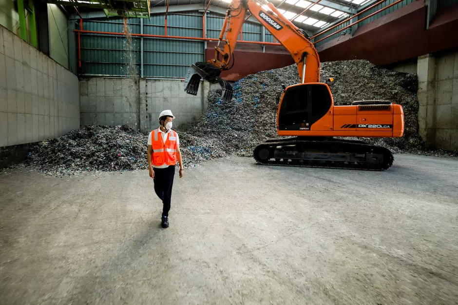 Waste refuse derived fuel