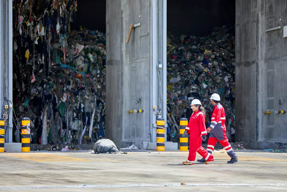 Waste converted to energy